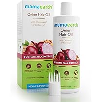 Amazon.com : Mamaearth Onion Hair Serum with Biotin | Smooth